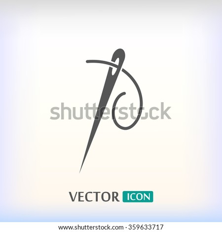 Needle Icon Stock Vector 379732285 - Shutterstock