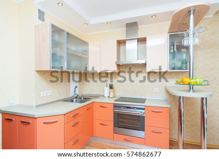 Upscale Kitchen Modern Home Stock Photo 143613391 