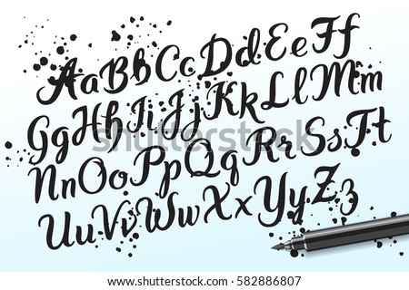 lettering font style
