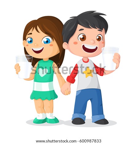 Happy Family Father Mother Son Daughter Stock Vector 420500284 ...