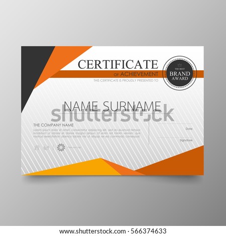 Layout Design Certification | certificate template awards diploma background vector Layout Design Certification | certificate template awards diploma background vector