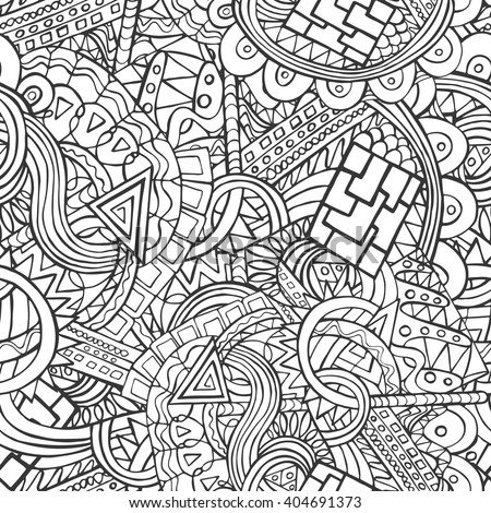 fashion catwalk fashion sketch stock vector 396011620 shutterstock doodle seamless pattern with the random shapes and lines on white pattern can be used