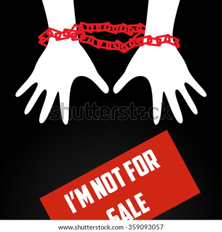 Stop Human Trafficking Logo Template Stock Vector 359051405 - Shutterstock