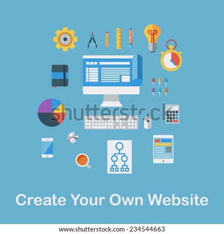 design your own website