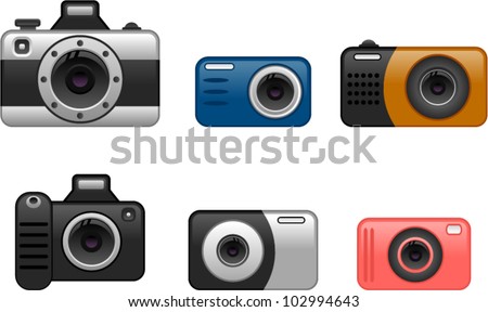 Cartoon Camera Icon Stock Vector 73941490 - Shutterstock