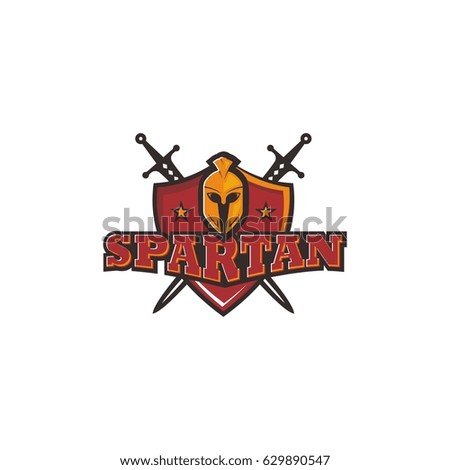 Spartan Team Logo Stock Vector 549730402 - Shutterstock