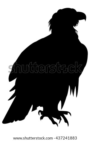 Wolf Head Side View Silhouette Vector Stock Vector 