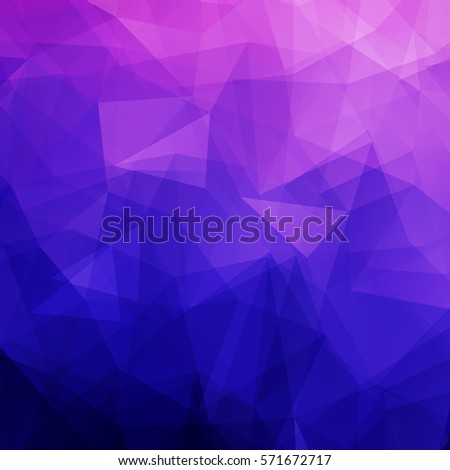 Purple Polygonal Mosaic Background Creative Design Stock Vector