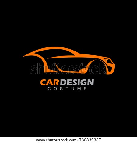 Repair Car Logo Silhouette Ca Wrench Stock Vector 438592339 - Shutterstock