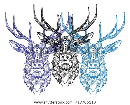 Download Isolated Black White Vector Animal Skull Stock Vector ...