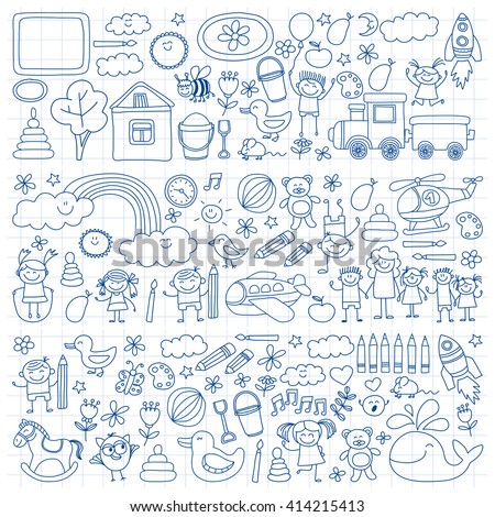 Doodle Travel Stock Vector 62891848 - Shutterstock