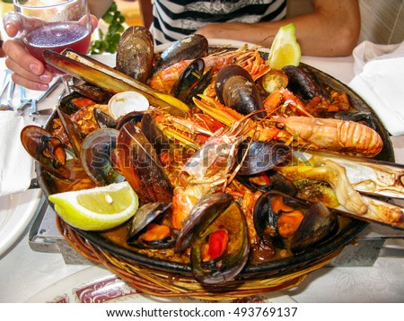 Traditional Cypriot Fish Meze Appetizer Stock Photo 