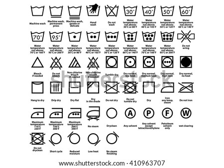 Cars & travel The laundry symbols, also called a care symbol, on your clothes tags will ensure your garments are washed correctly. From dry-clean only to ideal water temperature our guide reveals what each of the washing labels mean.