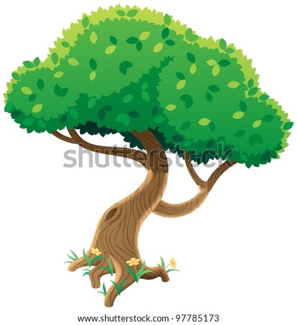 Icon Tree Stock Vector 115026892 - Shutterstock