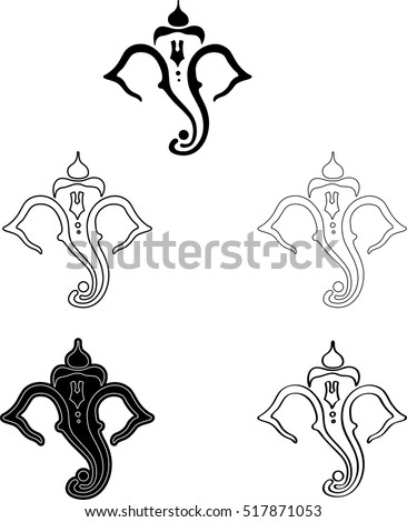 Tribal Sun Tattoo Vector Stock Vector 504097591 - Shutterstock