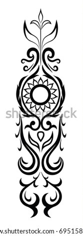tribal tattoo pattern made maori style stock vector 91789622 tribal tattoo pattern made maori style stock vector 91789622
