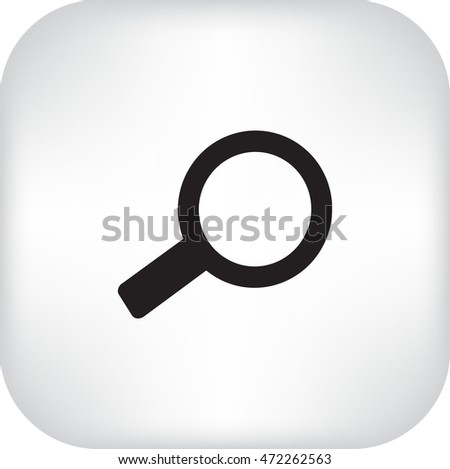 Search Icon Trendy Flat Style Isolated Stock Vector 415961998 ...