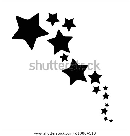 Stars Star Design Tattoos Stock Vector 612205658 - Shutterstock