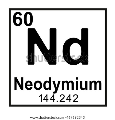 table nd element Table Stock Sodium Periodic Vector Element 466643615