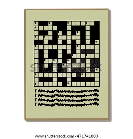 Roulette color crossword puzzle