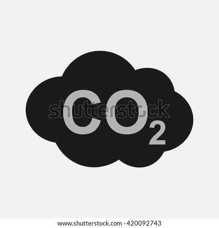 Co2 Icon Carbon Dioxide Formula Symbol Stock Vector 378410887 ...