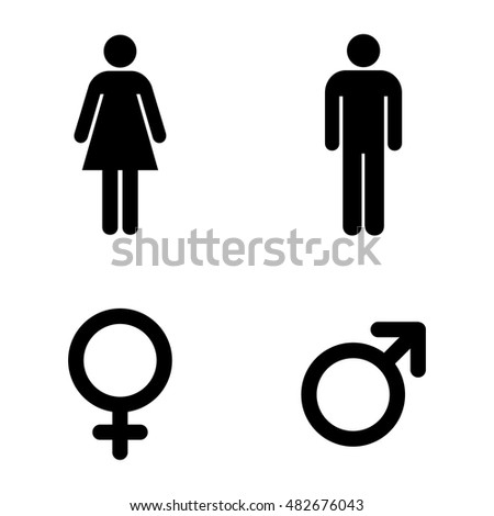 Bathroom Sign Language Symbol man lady toilet sign male female stock vector 302258540 - shutterstock Bathroom Sign Language Symbol man lady toilet sign male female stock vector 302258540 - shutterstock