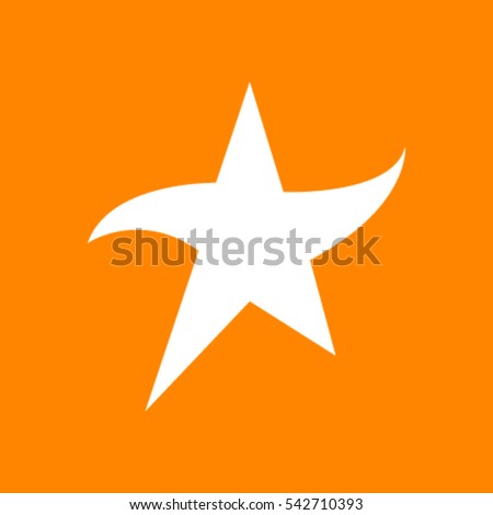 Stars Icon Flat Illustration Stars Icon Stock Illustration 593740259