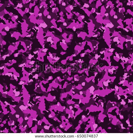 Pink Purple Camouflage Texture Pattern Stock Illustration 140276860 ...
