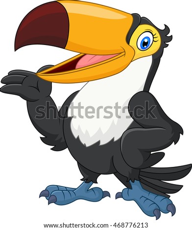 Illustration Toucan On White Background Stock Vector 101019901 ...