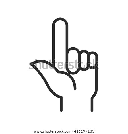 Hand Gesture Peace Sign Stock Vector 304295063 - Shutterstock