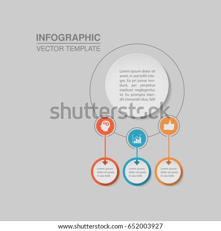 Vector Infographic Label Design Icons 5 Stock Vector 684480562 ...