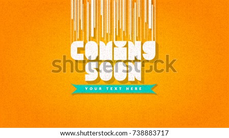 Vector Cartoon Hotdogs Label Isolated On Stock Vector 735641941 Shutterstock Coming Soon Banner Template