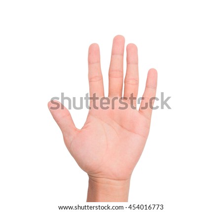 The hand with the rising thumb Through penetration firestops
