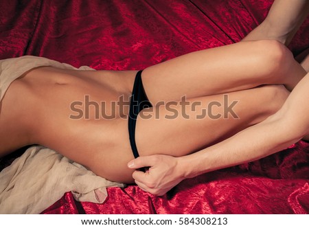 Passionate Sex On Couch