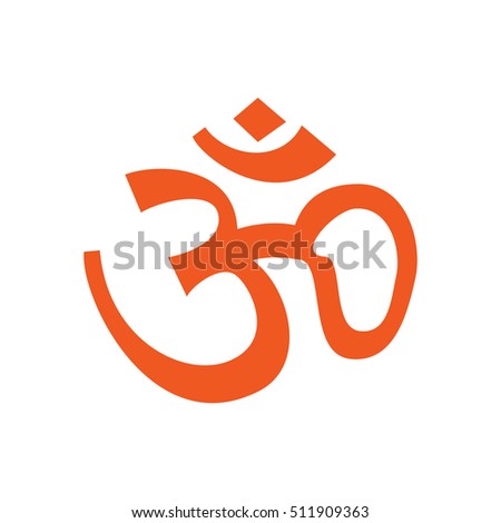 3d Hinduism Symbol Aum Mystical Syllable Stock Illustration 55949344 ...