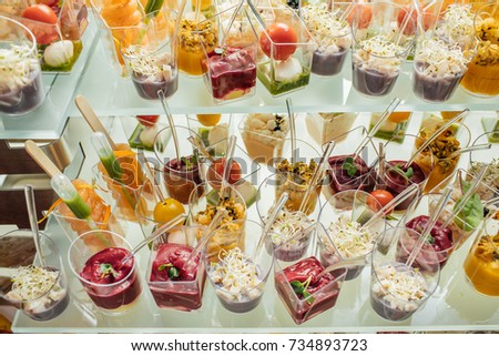 Catering Buffet Food Outdoor Luxury Restaurant Stock Photo 34039894 ...