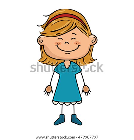 Young Girl Brushing Her Long Hair Stock Vector 61796080 - Shutterstock