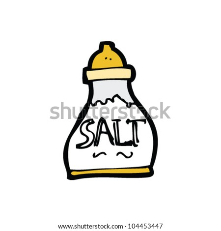 Cartoon Salt Shaker Stock Vector 104478164 - Shutterstock