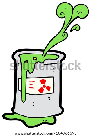 Industrial Waste Cartoon Stock Illustration 95812654 - Shutterstock