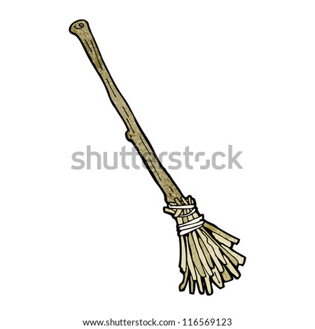 Cartoon Witches Broom Stock Vector 65501839 - Shutterstock