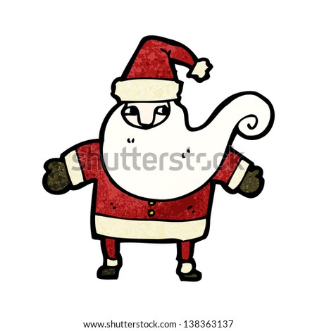 Cartoon Santa Claus Stock Vector 225210607 - Shutterstock