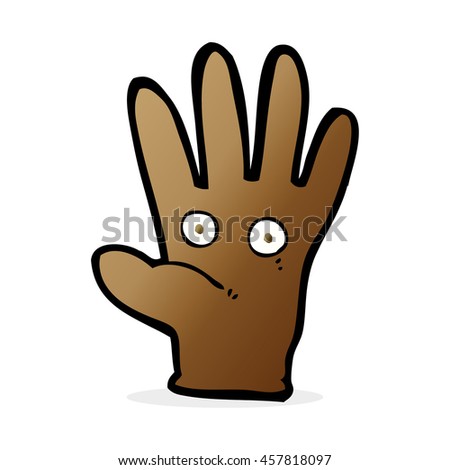 Joyful Hand Stock Vector 56497741 - Shutterstock