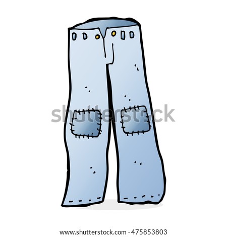 Cartoon Trousers Stock Vector 171308480 - Shutterstock