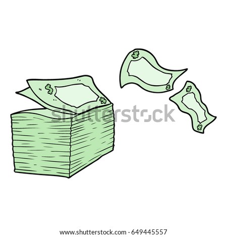 Quirky Drawing Cloud Blowing Wind Stock Vector 51374806 - Shutterstock