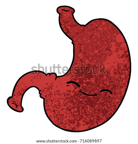 Cartoon Stomach Stock Vector 652528411 - Shutterstock