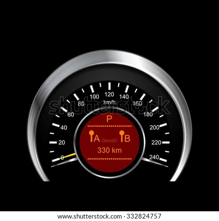 Vector Retro Car Gauges Icon Set Stock Vector 81517729 ...