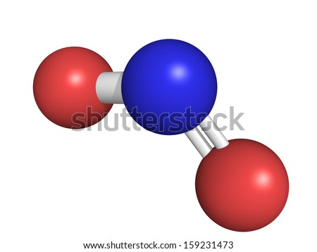 Elemental Oxygen O2 Molecular Model Atoms Stock Illustration 131939321 ...