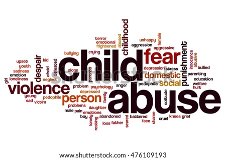 aggressive word cloud concept stock photo 514648075 word for child