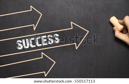 Next Steps Chalkboard Arrows Text Stock Photo 569480143 - Shutterstock