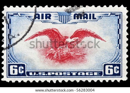 United States Circa 1960s Stamp Printed Stock Photo 61372444 - Shutterstock